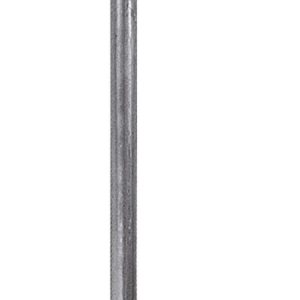 A metal hand-operated drum pump with a long cylindrical tube and a black handle, designed for manually dispensing liquids from barrels or drums, ideal for oil pump applications and efficient fluid handling.